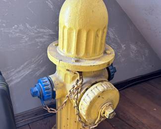 Real fire hydrant 