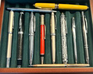Henry Clune’s writing pens