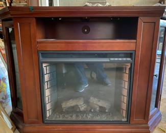 Electric Fireplace with Remote Control