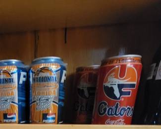 Gator National 6 Pack (empty) U of F Cans (emptyP