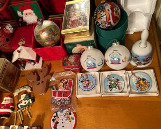 Disney ornaments.