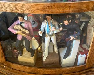 Elvis collectables.