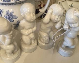 Bing & Grondahl porcelain babies - made in Denmark