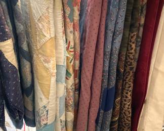 Quilts; tablecloths