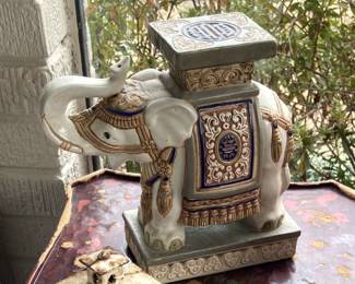 One of many elephants