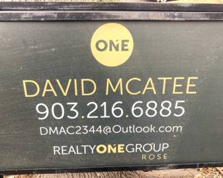 David McAtee will soon be listing this estate sale location.