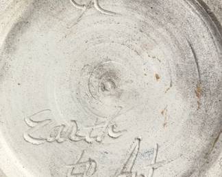 Signed pottery "Earth to Art"