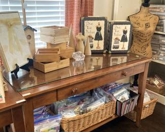 You can not imagine HOW MANY scrapbooking and other craft supplies are in this room!