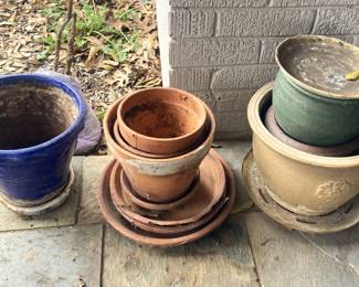 Clay pots