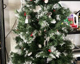 Slender Christmas tree