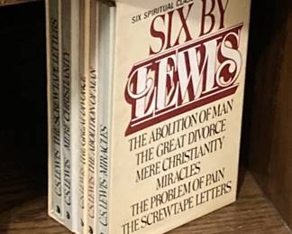 Books by C.S. Lewis (5 of the 6)
