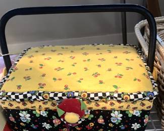 Mary Engelbreit style sewing kit