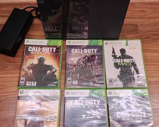 X-Box 360, Call of Duty Black Ops, Call of Duty Avanced Warfare Day Zero Edition, Call of Duty MW3, Call of Duty Modern Warfare, Call of Duty Ghosts