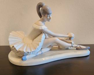 Miquel Requena Ballerina with her dog