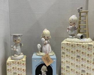 Precious Moments Figurines in boxes including Graduate