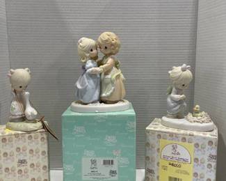 Precious Moments Figurines including Special Bond