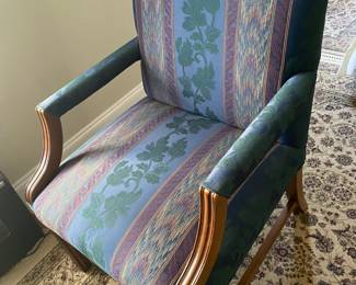 Upholstered / Wood Trim Chair $ 74.00