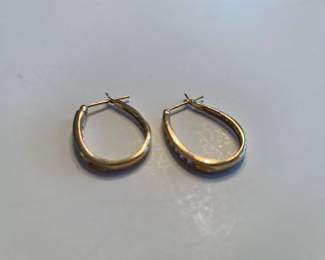 14 kt Gold Hoop Earrings $ 94.00