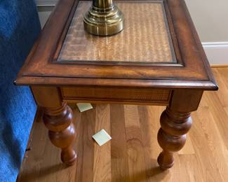 Glass Top End Table $ 74.00