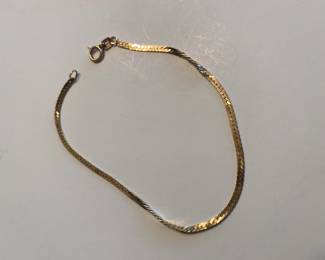 14 kt Gold Bracelet $ 86.00