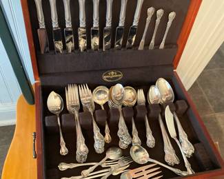 Towle "Old Master" Sterling Silver Set - 81 pieces (box not included) $ 1,980.00 - Will NOT reduce on Saturday.