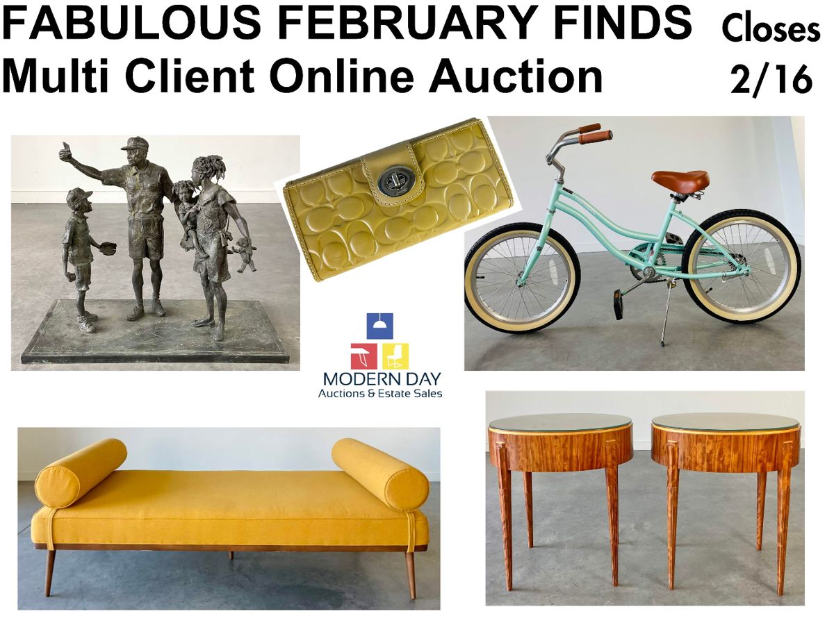 FABULOUS FEBRUARY FIINDS Multi Client Auction... starts on 2/11/2024