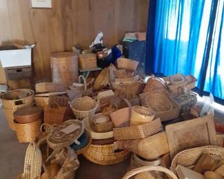 wicker baskets