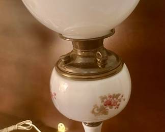 One of three very nice piano lamps