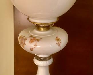 One of three very nice piano lamps