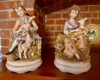 Large antique figurines 