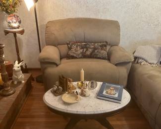Kimbal marble top table 