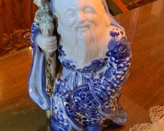 Ancient 19th Century Japanese Porcelain Pieces and Decorations