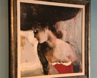 Great Selection of Framed Art Throughout the House