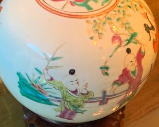 19th Century Chinese Ginger Jars and Decorations