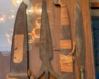 Ancient Chinese Spear Heads and Fighting Weapons