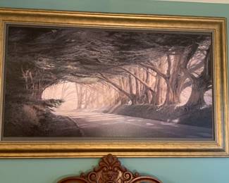 Great Selection of Framed Art Throughout the House