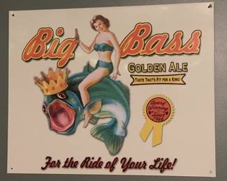 License Plates, Tin Signs, Beer & Liquor Art