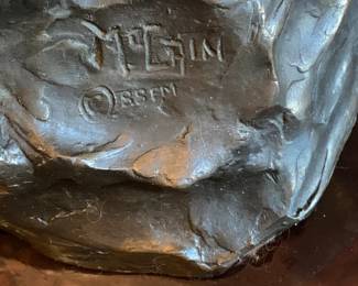 Buck McCain "The Invocation" Brass Statue