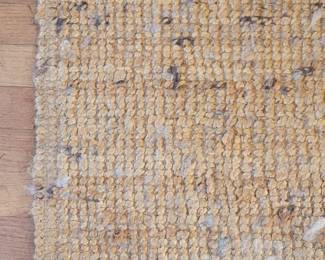 Close-up of Sisal area rug