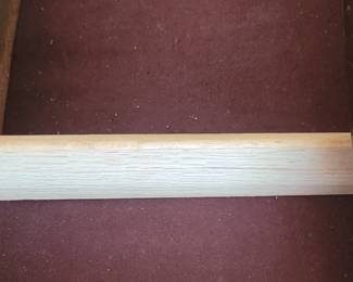 Bassett bow front glass door China Cabinet, felt lined drawer