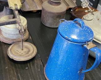 Vintage kitchen items