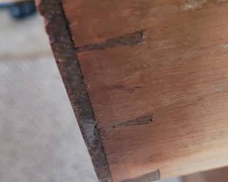 Vintage dovetailed cabinet