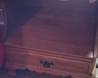 Maple nightstand/side table, one of two