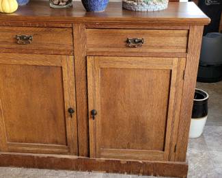 Vintage dovetailed cabinet