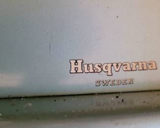 Vintage Husqvarna Viking Automatic Sewing Machine from Sweden with carrying case