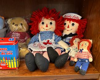 Raggedy Ann and Andy!
