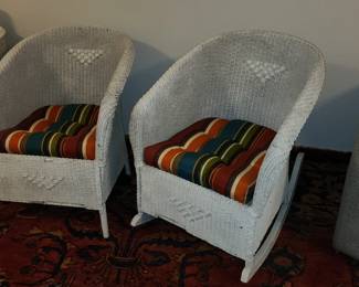 Heywood Wakefield Mid-Century Wicker