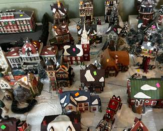 Dept 56 Heritage Village massive collection