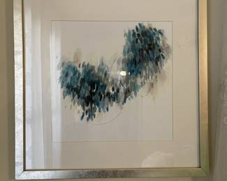 Much nicely framed and matted artwork