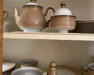 Discontinued Denny England stoneware.